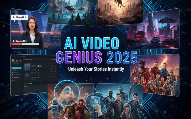 You are currently viewing AI Video Generators 2025: Top Tools, How They Work & Real Use Cases